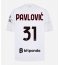 AC Milan Strahinja Pavlovic #31 Replika Bortedrakt 2026-27 Kortermet