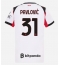 AC Milan Strahinja Pavlovic #31 Replika Bortedrakt Dame 2025-26 Kortermet