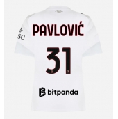 AC Milan Strahinja Pavlovic #31 Replika Bortedrakt Dame 2026-27 Kortermet