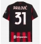AC Milan Strahinja Pavlovic #31 Replika Hjemmedrakt 2025-26 Kortermet