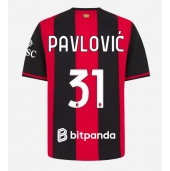 AC Milan Strahinja Pavlovic #31 Replika Hjemmedrakt 2026-27 Kortermet