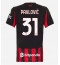 AC Milan Strahinja Pavlovic #31 Replika Hjemmedrakt Dame 2025-26 Kortermet