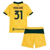 AC Milan Strahinja Pavlovic #31 Replika Tredjedrakt Barn 2025-26 Kortermet (+ bukser)