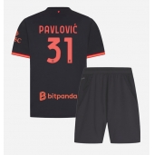 AC Milan Strahinja Pavlovic #31 Replika Tredjedrakt Barn 2026-27 Kortermet (+ bukser)