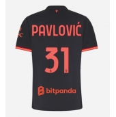 AC Milan Strahinja Pavlovic #31 Replika Tredjedrakt Dame 2026-27 Kortermet