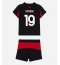 AC Milan Youssouf Fofana #19 Replika Hjemmedrakt Barn 2025-26 Kortermet (+ bukser)