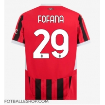 AC Milan Youssouf Fofana #29 Replika Hjemmedrakt 2024-25 Kortermet