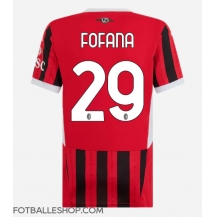 AC Milan Youssouf Fofana #29 Replika Hjemmedrakt Dame 2024-25 Kortermet