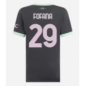 AC Milan Youssouf Fofana #29 Replika Tredjedrakt Dame 2024-25 Kortermet