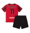 AC Milan Zlatan Ibrahimovic #11 Replika Hjemmedrakt Barn 2023-24 Kortermet (+ bukser)