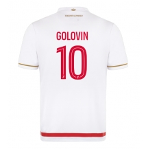 AS Monaco Aleksandr Golovin #10 Replika Hjemmedrakt 2025-26 Kortermet