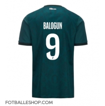 AS Monaco Folarin Balogun #9 Replika Bortedrakt 2024-25 Kortermet