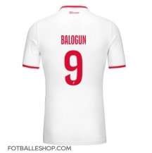 AS Monaco Folarin Balogun #9 Replika Hjemmedrakt 2024-25 Kortermet
