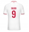 AS Monaco Folarin Balogun #9 Replika Hjemmedrakt 2024-25 Kortermet
