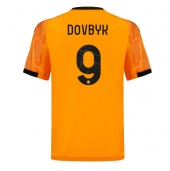 AS Roma Artem Dovbyk #9 Replika Bortedrakt 2025-26 Kortermet