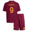 AS Roma Artem Dovbyk #9 Replika Hjemmedrakt Barn 2025-26 Kortermet (+ bukser)