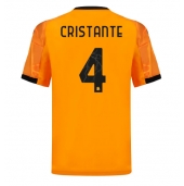 AS Roma Bryan Cristante #4 Replika Bortedrakt 2025-26 Kortermet