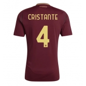AS Roma Bryan Cristante #4 Replika Hjemmedrakt 2024-25 Kortermet