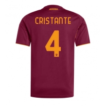 AS Roma Bryan Cristante #4 Replika Hjemmedrakt 2025-26 Kortermet