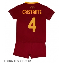 AS Roma Bryan Cristante #4 Replika Hjemmedrakt Barn 2022-23 Kortermet (+ bukser)