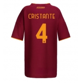 AS Roma Bryan Cristante #4 Replika Hjemmedrakt Dame 2025-26 Kortermet