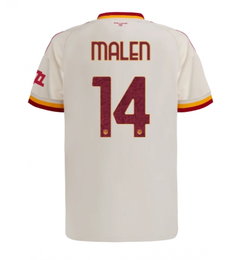 AS Roma Donyell Malen #14 Replika Bortedrakt 2026-27 Kortermet AS Roma Donyell Malen #14 Replika Bortedrakt 2026-27 Kortermet