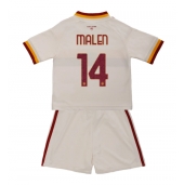 AS Roma Donyell Malen #14 Replika Bortedrakt Barn 2026-27 Kortermet (+ bukser)