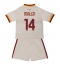 AS Roma Donyell Malen #14 Replika Bortedrakt Barn 2026-27 Kortermet (+ bukser)