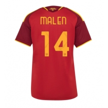 AS Roma Donyell Malen #14 Replika Hjemmedrakt Dame 2026-27 Kortermet