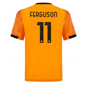 AS Roma Evan Ferguson #11 Replika Bortedrakt 2025-26 Kortermet