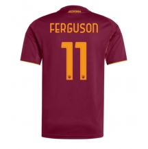 AS Roma Evan Ferguson #11 Replika Hjemmedrakt 2025-26 Kortermet