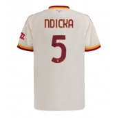 AS Roma Evan Ndicka #5 Replika Bortedrakt 2026-27 Kortermet