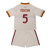 AS Roma Evan Ndicka #5 Replika Bortedrakt Barn 2026-27 Kortermet (+ bukser)