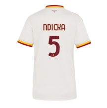 AS Roma Evan Ndicka #5 Replika Bortedrakt Dame 2026-27 Kortermet