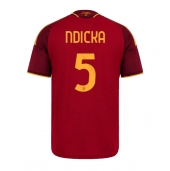 AS Roma Evan Ndicka #5 Replika Hjemmedrakt 2026-27 Kortermet