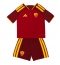AS Roma Evan Ndicka #5 Replika Hjemmedrakt Barn 2026-27 Kortermet (+ bukser)