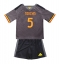 AS Roma Evan Ndicka #5 Replika Tredjedrakt Barn 2026-27 Kortermet (+ bukser)
