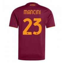 AS Roma Gianluca Mancini #23 Replika Hjemmedrakt 2025-26 Kortermet