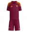 AS Roma Gianluca Mancini #23 Replika Hjemmedrakt Barn 2025-26 Kortermet (+ bukser)
