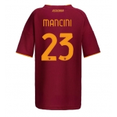 AS Roma Gianluca Mancini #23 Replika Hjemmedrakt Dame 2025-26 Kortermet