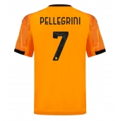 AS Roma Lorenzo Pellegrini #7 Replika Bortedrakt 2025-26 Kortermet