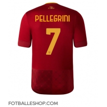 AS Roma Lorenzo Pellegrini #7 Replika Hjemmedrakt 2022-23 Kortermet