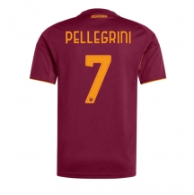 AS Roma Lorenzo Pellegrini #7 Replika Hjemmedrakt 2025-26 Kortermet