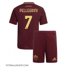 AS Roma Lorenzo Pellegrini #7 Replika Hjemmedrakt Barn 2024-25 Kortermet (+ bukser)