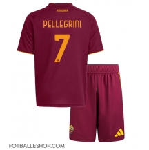 AS Roma Lorenzo Pellegrini #7 Replika Hjemmedrakt Barn 2025-26 Kortermet (+ bukser)