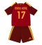 AS Roma Manu Kone #17 Replika Hjemmedrakt Barn 2026-27 Kortermet (+ bukser)