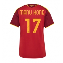 AS Roma Manu Kone #17 Replika Hjemmedrakt Dame 2026-27 Kortermet
