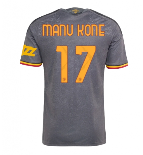 AS Roma Manu Kone #17 Replika Tredjedrakt 2026-27 Kortermet AS Roma Manu Kone #17 Replika Tredjedrakt 2026-27 Kortermet