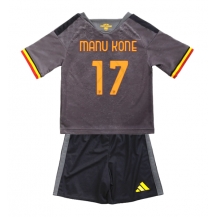 AS Roma Manu Kone #17 Replika Tredjedrakt Barn 2026-27 Kortermet (+ bukser)