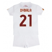 AS Roma Paulo Dybala #21 Replika Bortedrakt Barn 2022-23 Kortermet (+ bukser)
